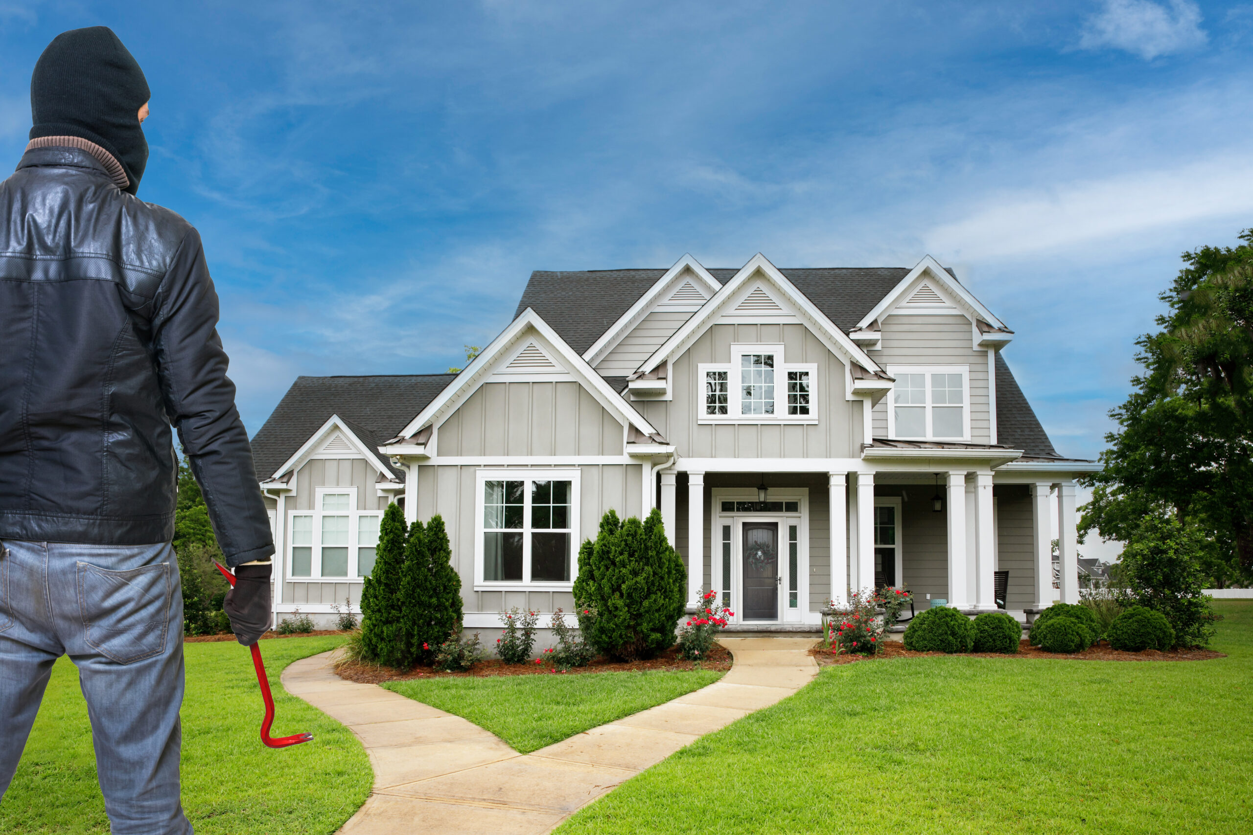 burglar at a home